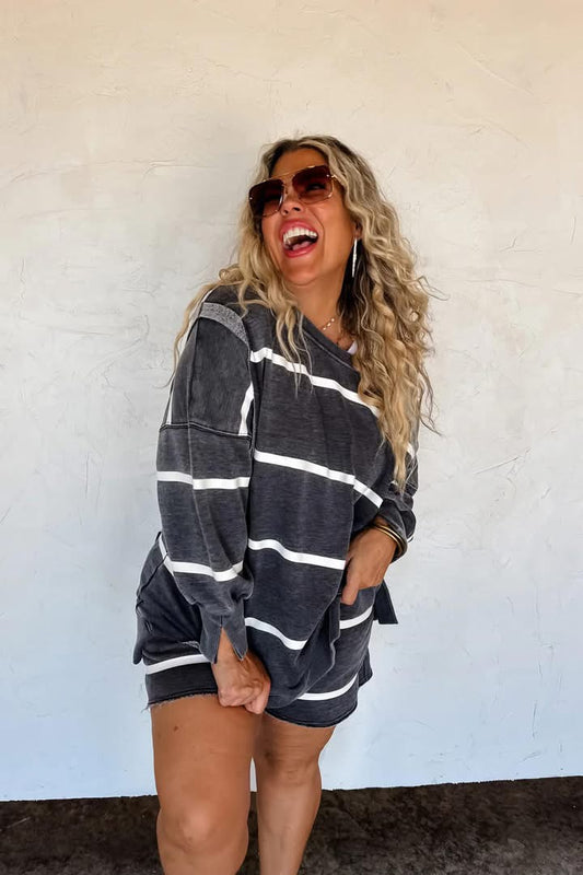 Stripe Classic Crew