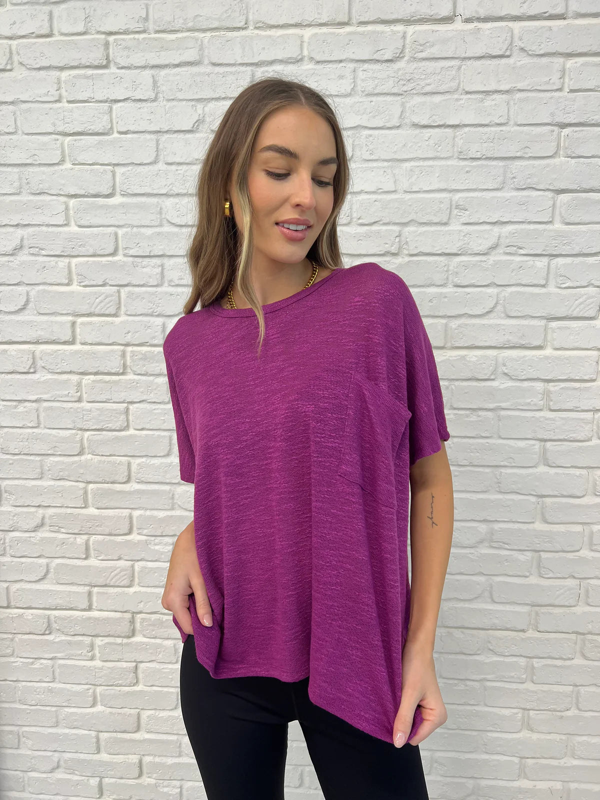 Basically Flowing Oversized Top