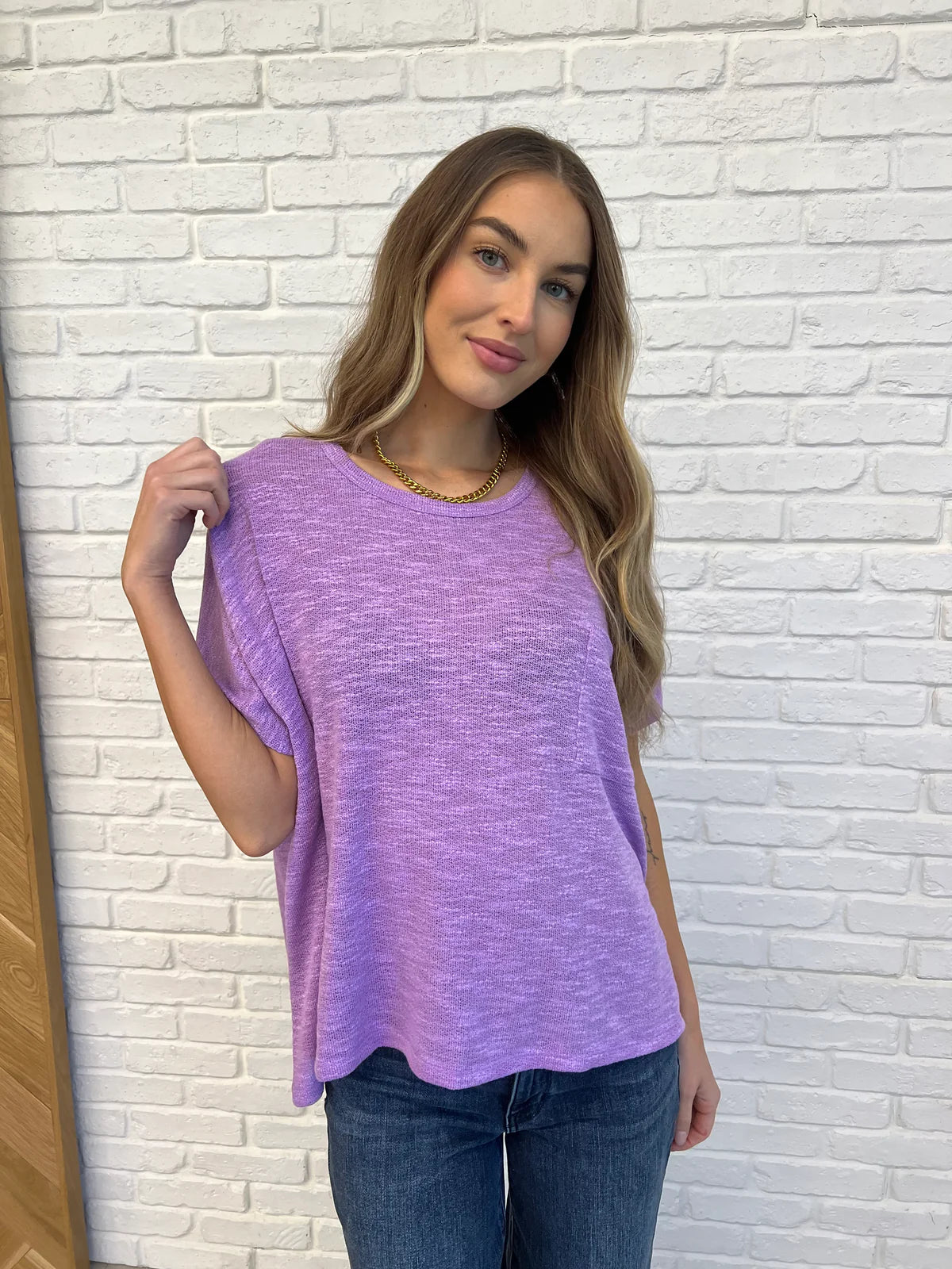 Basically Flowing Oversized Top