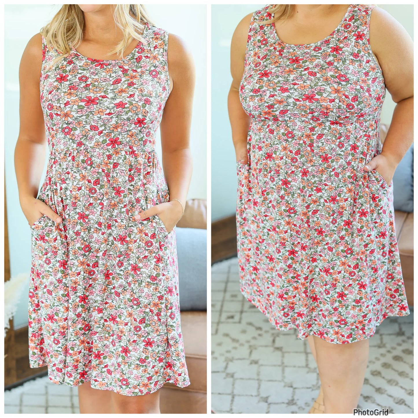 Micro Floral Kelsey
