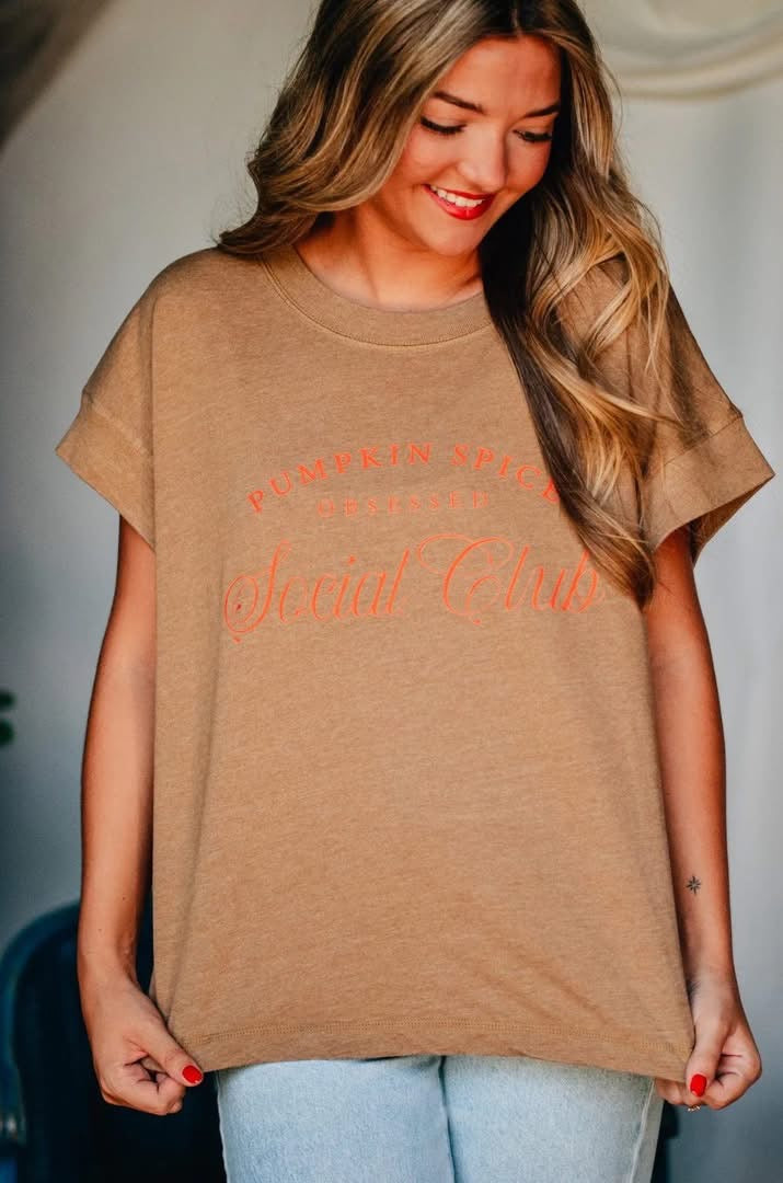 Pumpkin Spice Obsessed Tee