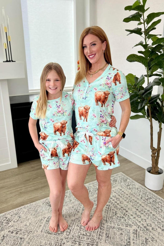 Shorts Set Pjs - youth