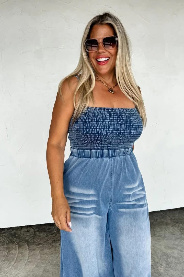Denim Crush Romper