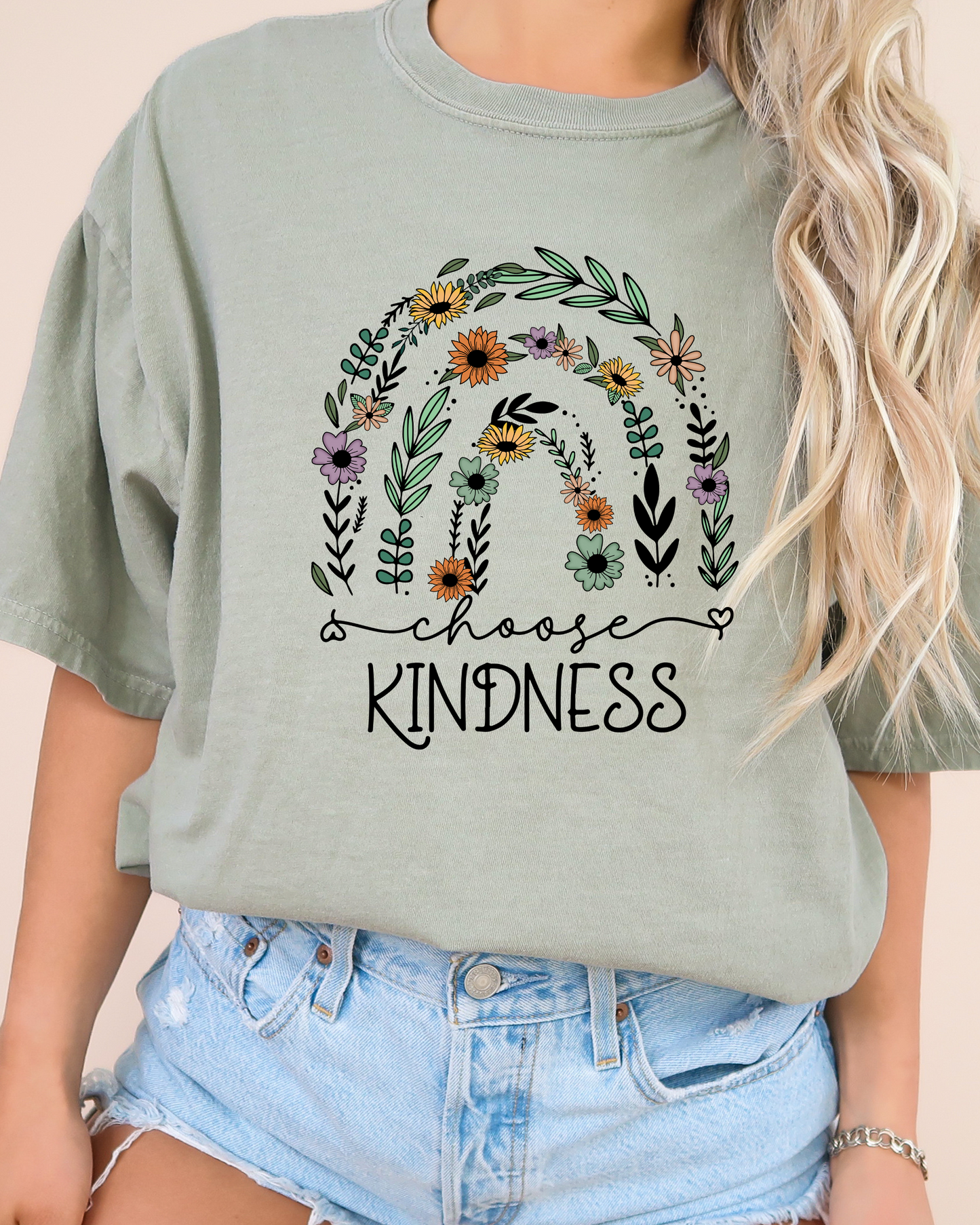 PU - CHOOSE KINDNESS TEE (COMFORT COLORS)