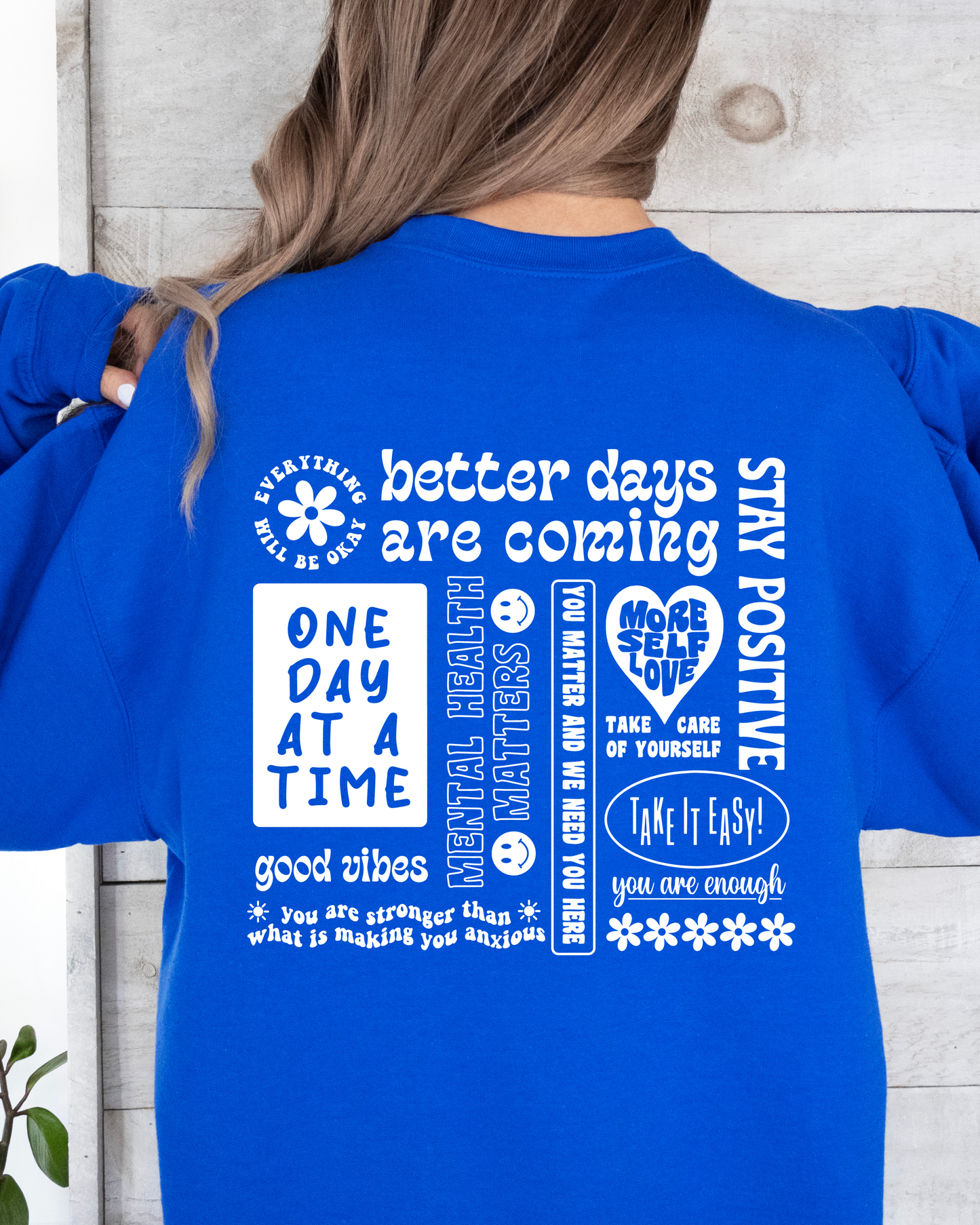 PU - BETTER DAYS POSITIVE VIBES SWEATSHIRT