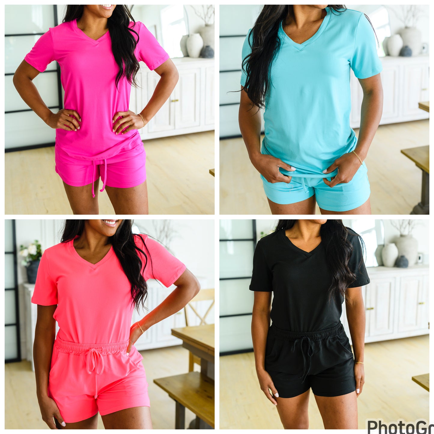 Neon Short Sleeve Set