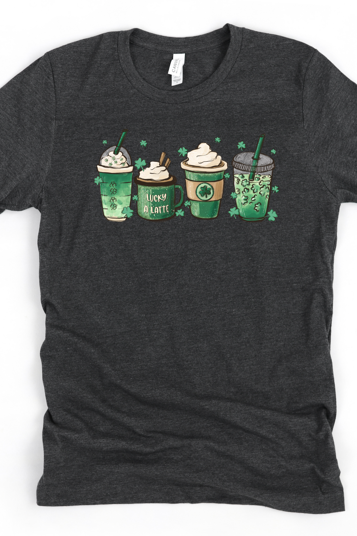 ST. PATRICK LATTE TEE (BELLA CANVAS)